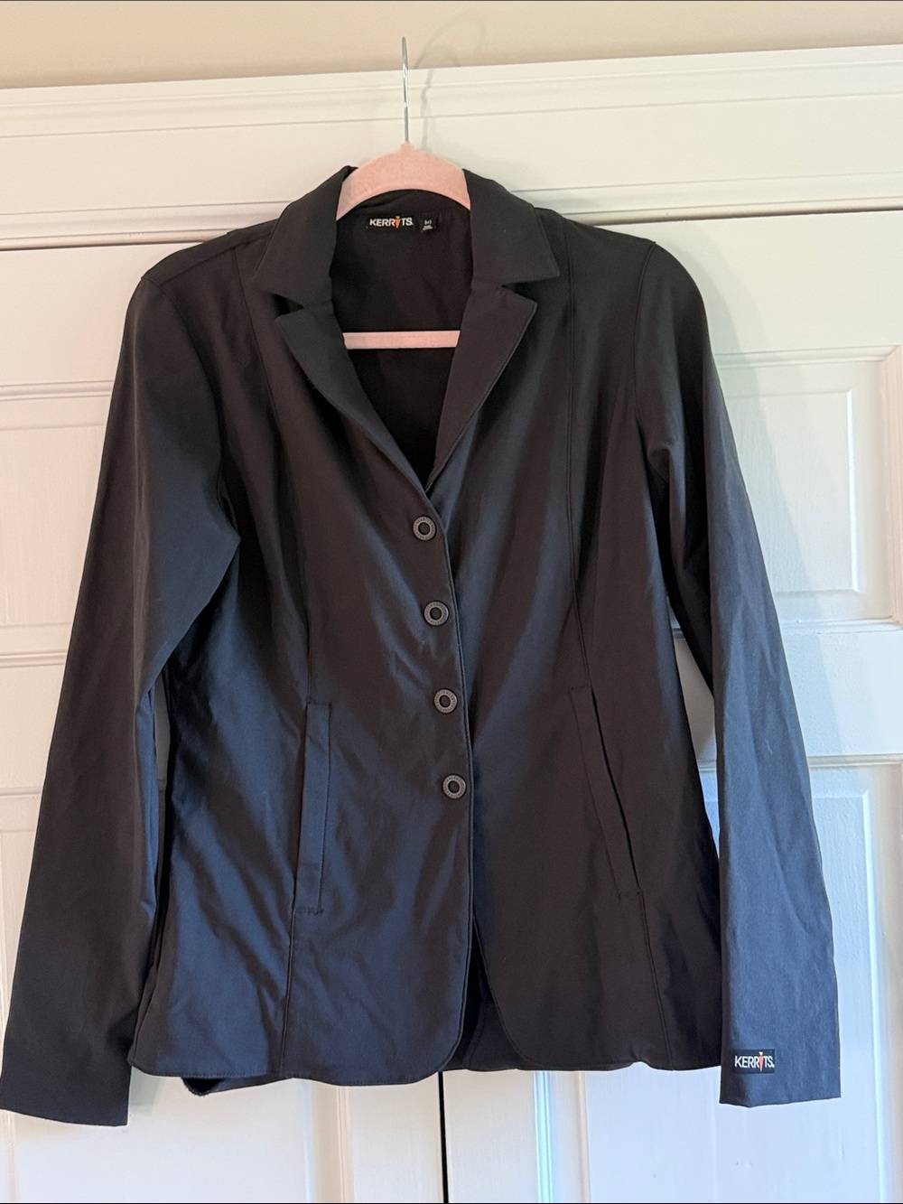 Kerrits Black Five-Button Tailored Riding Blazer